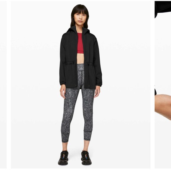 Lululemon Gotta Hustle Jacket Black Size 2 - Picture 5 of 16